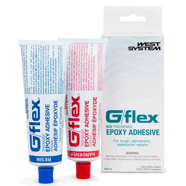 Epoxy Adhesive Kit, G/Flex Thickened Structural Bond 9oz 2 Part