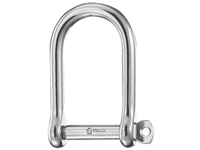 Shackle, D 6mm Large-Opening Self-Locking