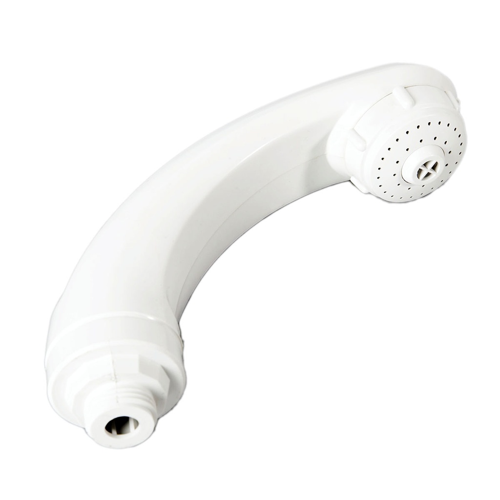 Showerhead, White for Elegance Combination with Thread:1/2"