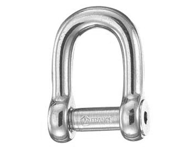 Shackle, D 6mm AllenKey-Pin