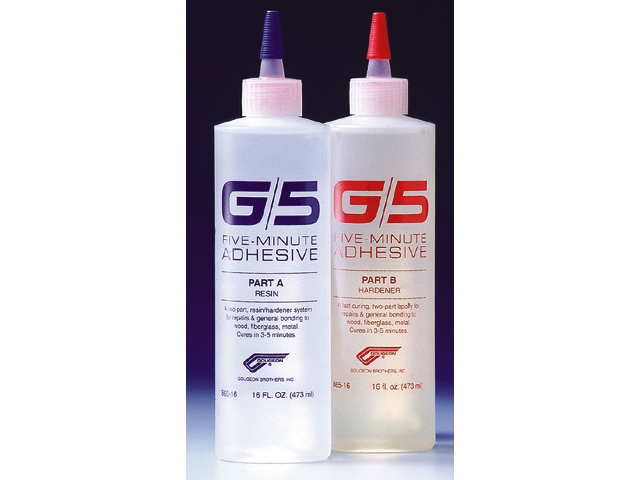 Epoxy Adhesive, G/5 5Minute 2-Part 4oz