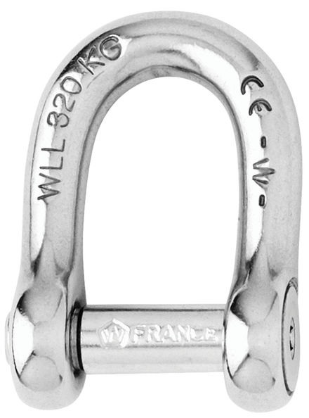 Shackle, D 10mm AllenKey-Pin