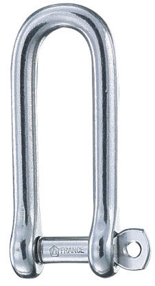 Shackle, Long 5mm with Captive-Pin Self-Locking