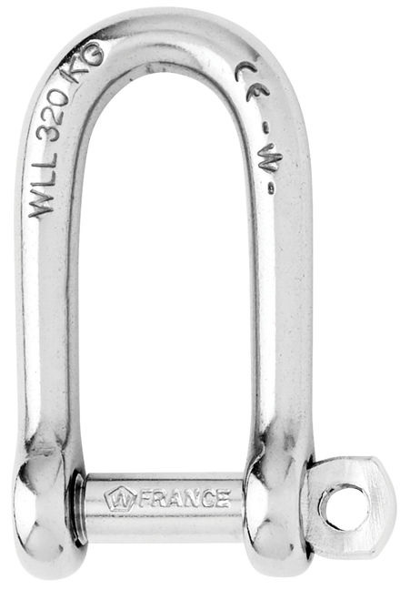 Shackle, Long 5mm Self-Locking