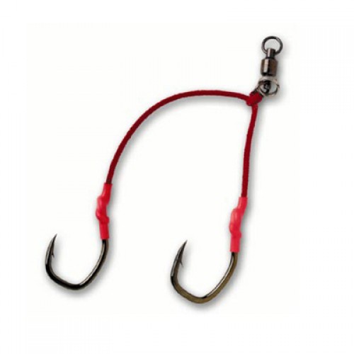 Assist Hook, Tandem 5/0 + 7/0 5-1/4" 200 lbs