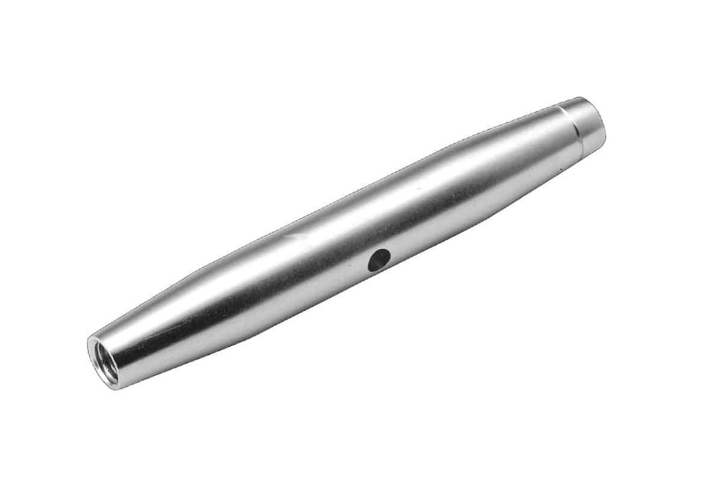 Turnbuckle Body, Stainless Steel 1/4" Closed- Body