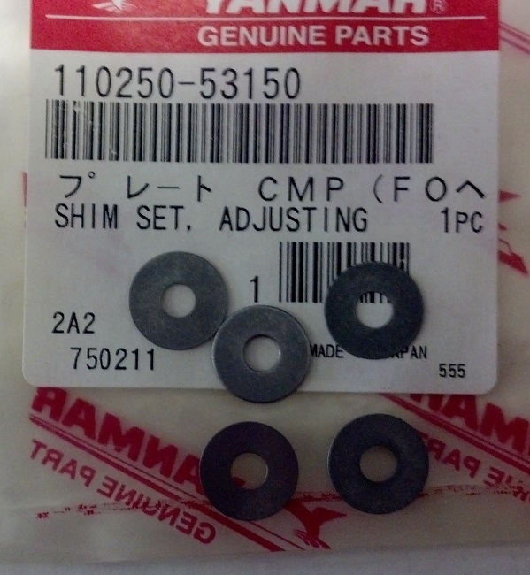 Shim Set, Injector