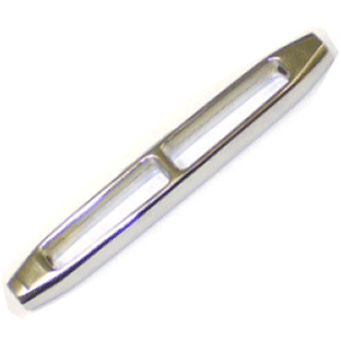 Turnbuckle Body, Chrome Plated Brass 3/8"