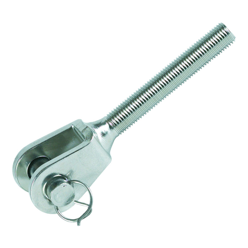 Fork Terminal, Left Hand Welded-Thread M12