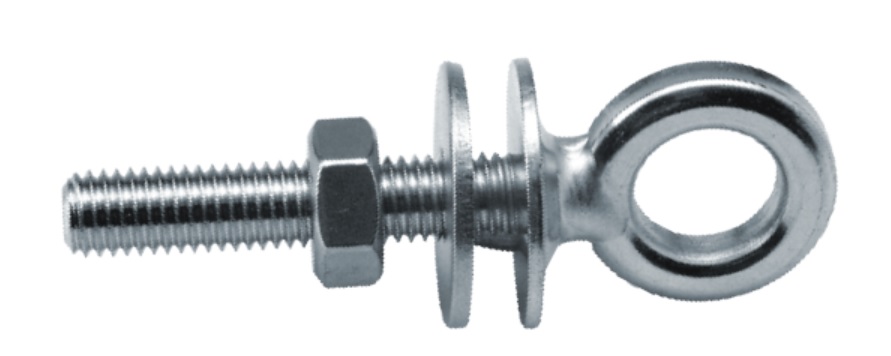 Eye Bolt, Thread:M8 Length:80 Overall Length:110 EyeØ:15mm