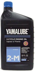 Outboard Oil, 2 Stroke TC-W3 Qt YamaLube