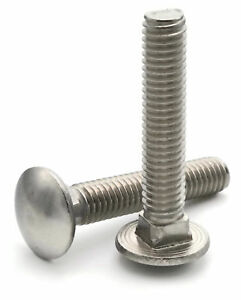 Carriage Bolt, 1/4"-20 x 5-1/2" UNC