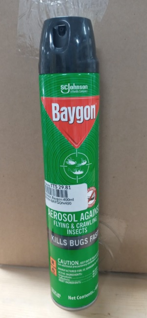 Insecticide, Baygon 400ml