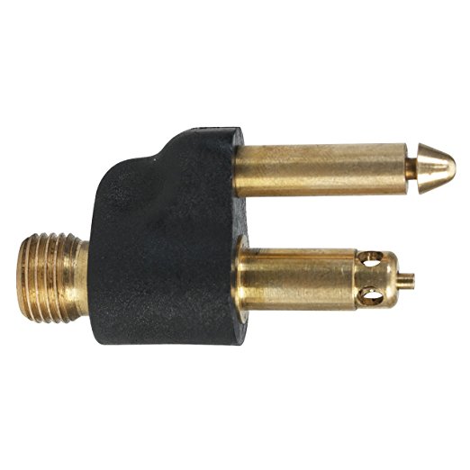 Fuel Connector, Mercury 1/4" Male Barb Brass