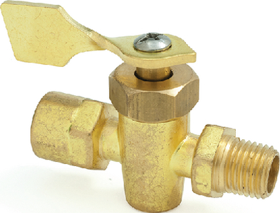 Valve, 1/4Npt Male Female Shut-Off Brass