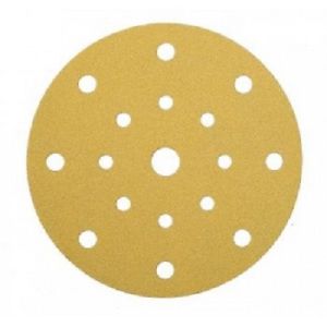 Sanding Disc, 5" Grip G:120 17Hole Gold