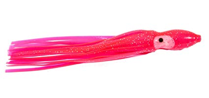 Trolling Skirt, 6" Hot Pink 5 Pack