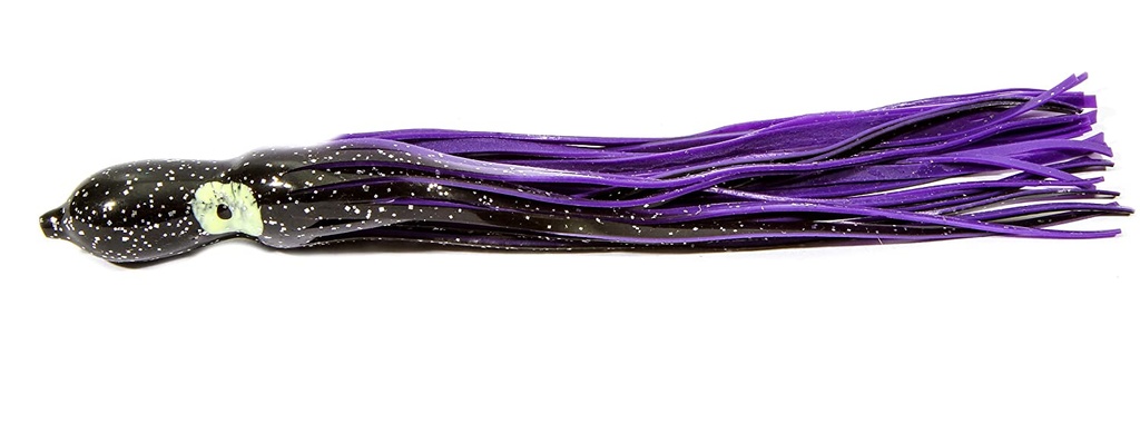 Trolling Skirt, 6" Purple/Black 5 Pack