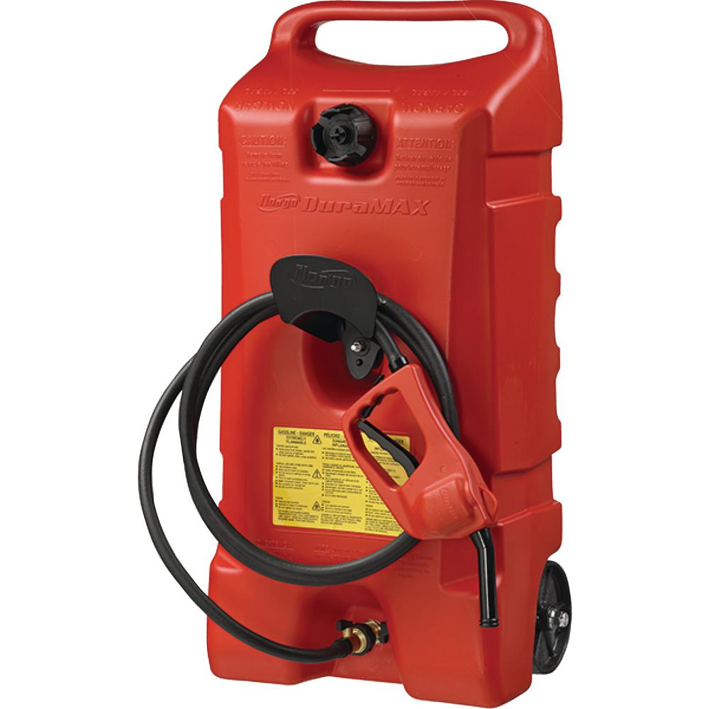 Fuel Caddy, Fluorescent n'Go 14Gal/53L with Hand Pump