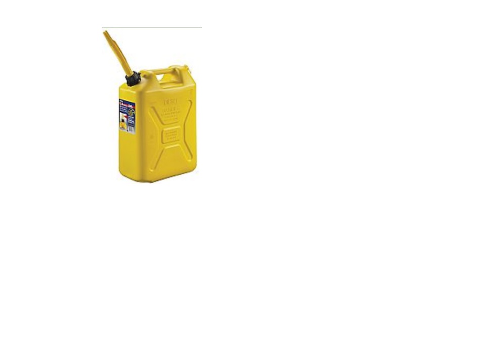 Jug, Diesel Yellow High 5.3Gal Self-Vent Spout