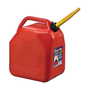 Jug, Gas Red Sq 1.2Gal Self-Vented Spout