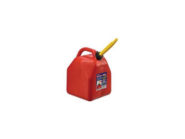 Jug, Gas Red Sq 5.3Gal Self-Vented Spout