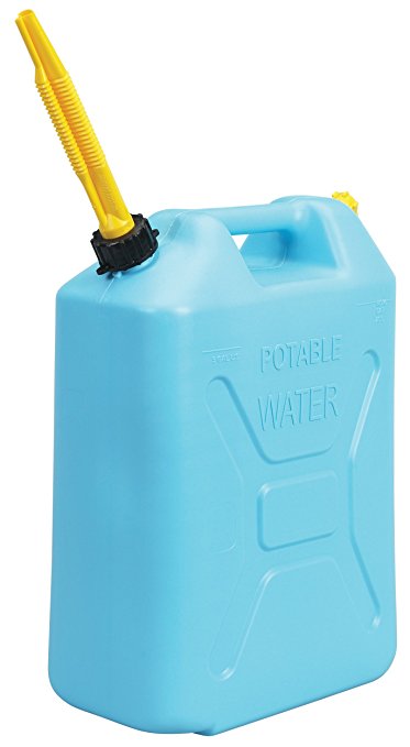 Jug, Water 5Gal Blue High Self-Vented Spout