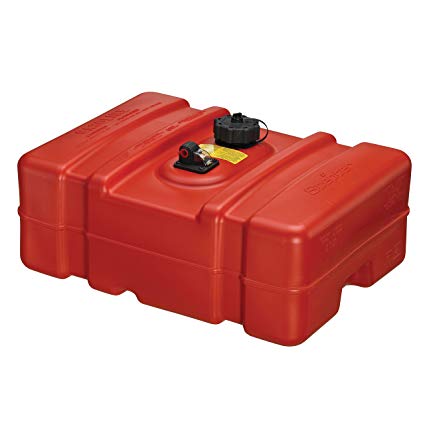 Fuel Tank, Topside Red 12Gal Height:11.5"