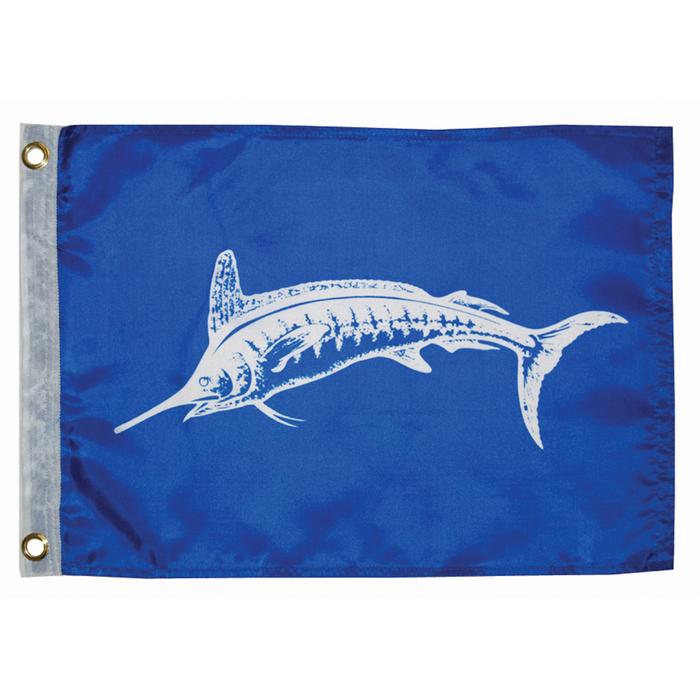 Flag, White Marlin 12" x 18"