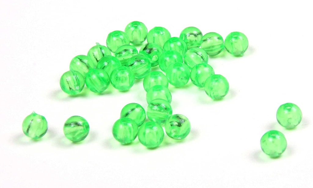 Beads, Round 6mm Chartreuse 36Pk