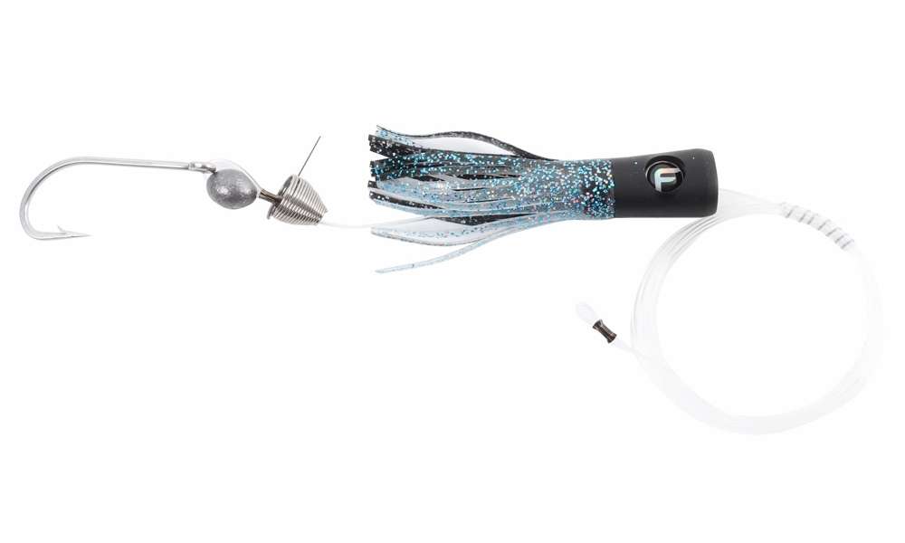 Lure, Chuggr Head Prerigged 4" 7/0 Black