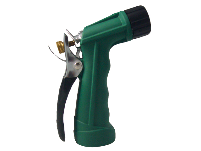 Spray Nozzle, Green Plastic 4-1/2"