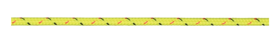 ExcelPro Rope, Polyester 4mm Lime per Foot