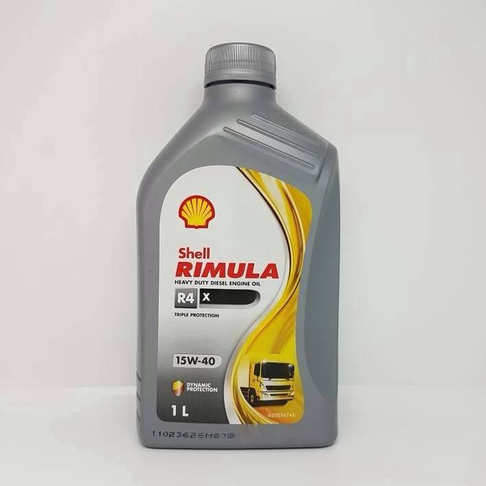 Motor Oil, SAE:15W-40 Rimula R4 Liter