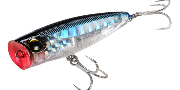 Lure, 3D Popper Float 4.75" 1.5oz Shad