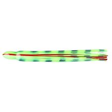 Lure Skirt, 1X9 Lumo Gm with Black Bars with Red Vein