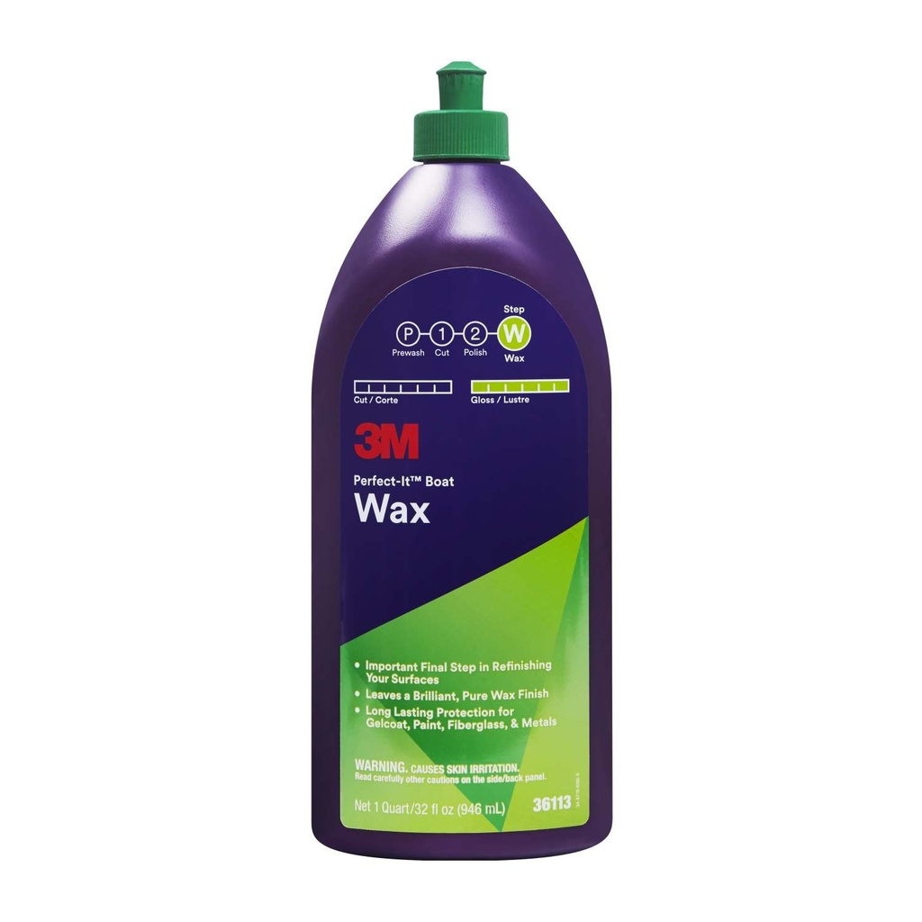 Wax, Perfect-It for Gelcoat Qt 32oz