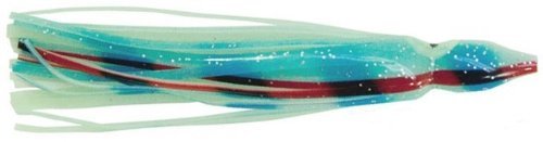 Trolling Skirt, 4-1/4" Glow Green/Blue/Red 5 Pack