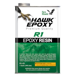 Epoxy Resin, R1 Size 1 Hawk Epoxy Quart