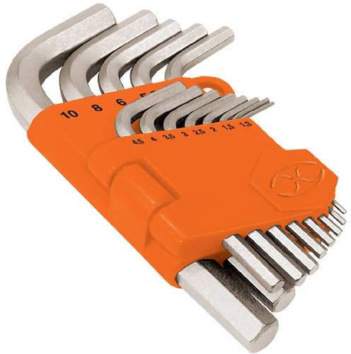 Hex Key Set, Standard 13 Piece