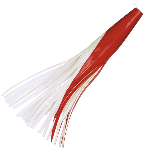 Skirt, Tuna Tail Double 5-1/2" Red/White