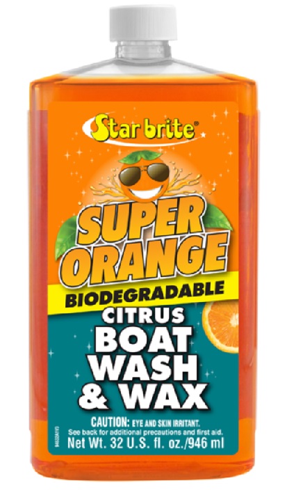 Boat Wash and Wax, Super Orange Citrus 32oz