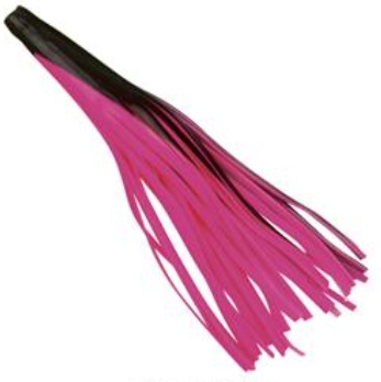 Skirt, Tuna Tail Double 5-1/2" Black/Pink