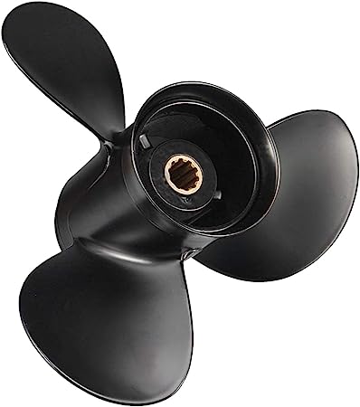 Propeller, 3 Blade Ø:9.8 Pitch:12" Black for 25/30hp 2&4 Stroke