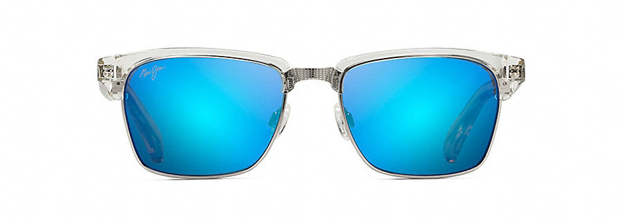 Sunglasses, Kawika Frame:Crystal Lens:Blue Hawaii