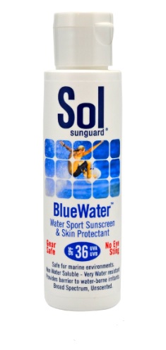 Sunblock, BlueWater BM Sail Label SPF40 3.4oz