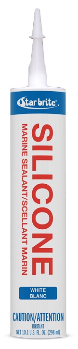 Sealant, Silicone Cartridge White 10.3oz