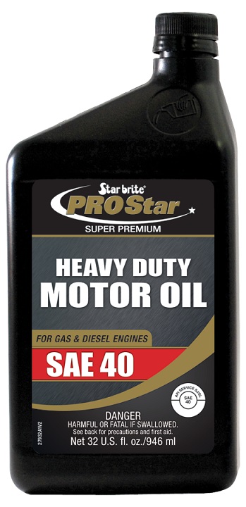 Outboard Oil, 4 Stroke SAE:40 ProStar Premium 32oz