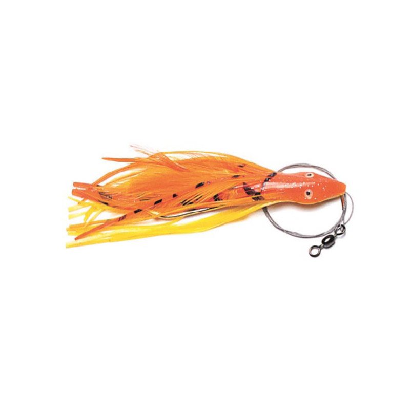 Dolphin Rig 6-1/2" 1.5oz Squirrel Fish Orange