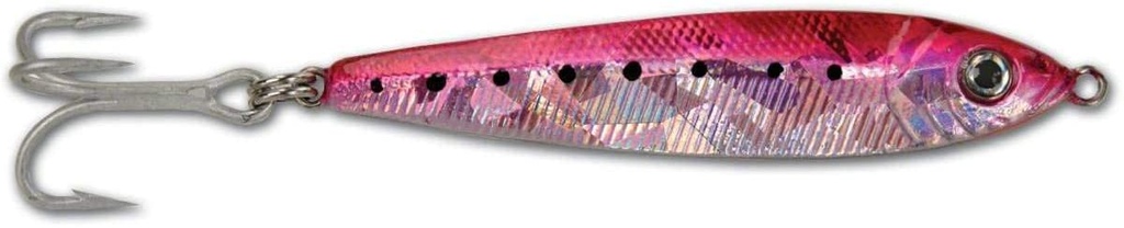 Lure, Jigfish 4oz 3/0 Hook Pink/Silver